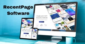 how to create websites and landing pages with RecentPage Software