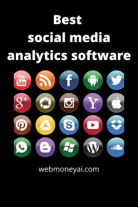 Best social media analytics software Pin