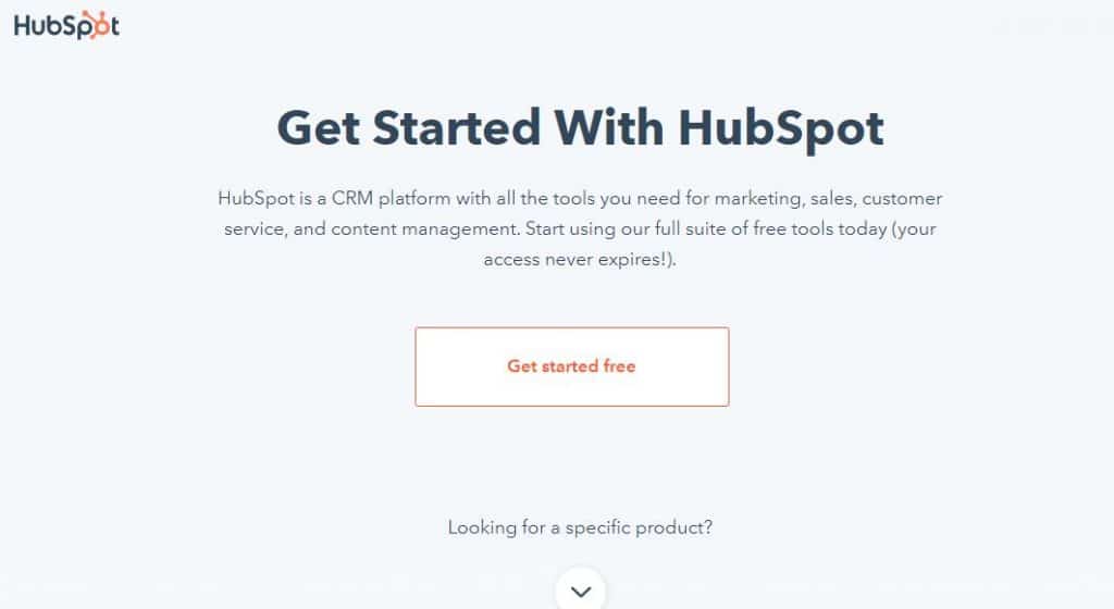 HubSpot social media analytics software