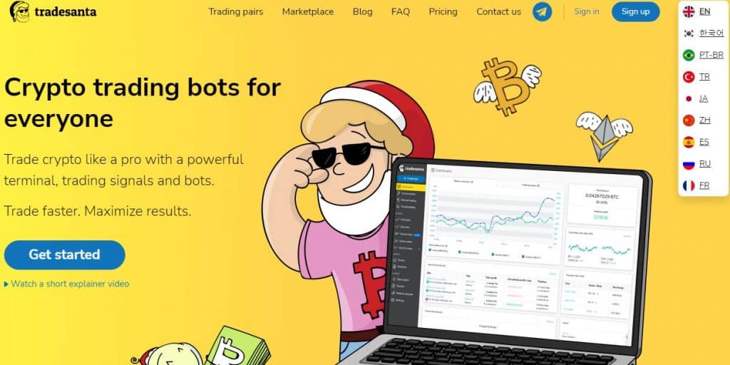 Tradesanta AI Trading Software