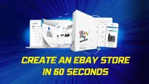 create an ebay store in 60 seconds