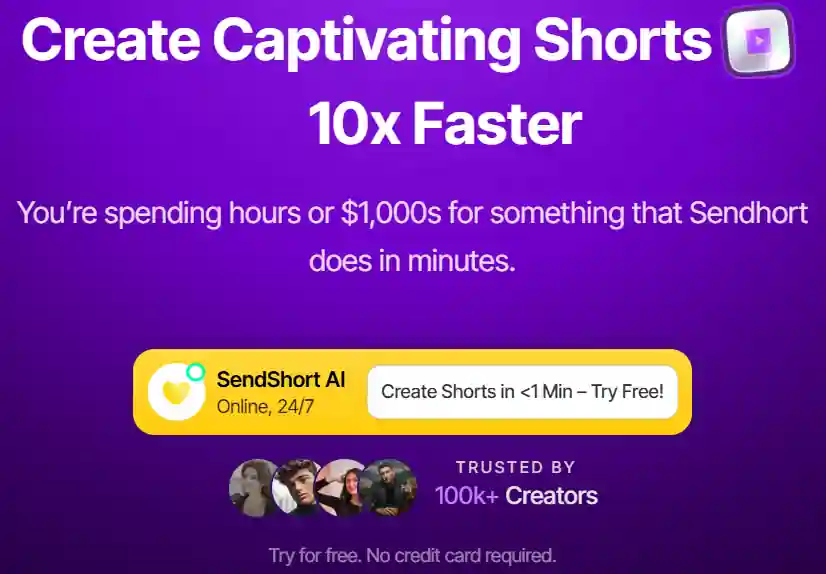 15 Best AI Short Video Generators for Explosive Growth 9 SendShort AI Short Video Generator