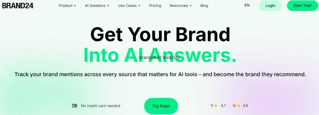 Brand24 AI Visibility