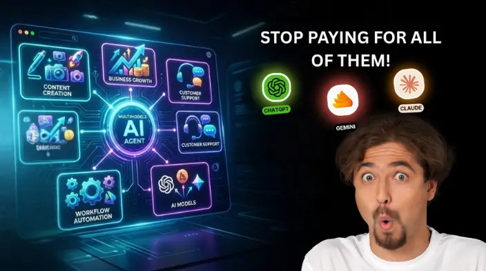 Multi Model Agent Builder all-in-one AI-agent platform for creating, training, and deploying business-oriented AI agents.